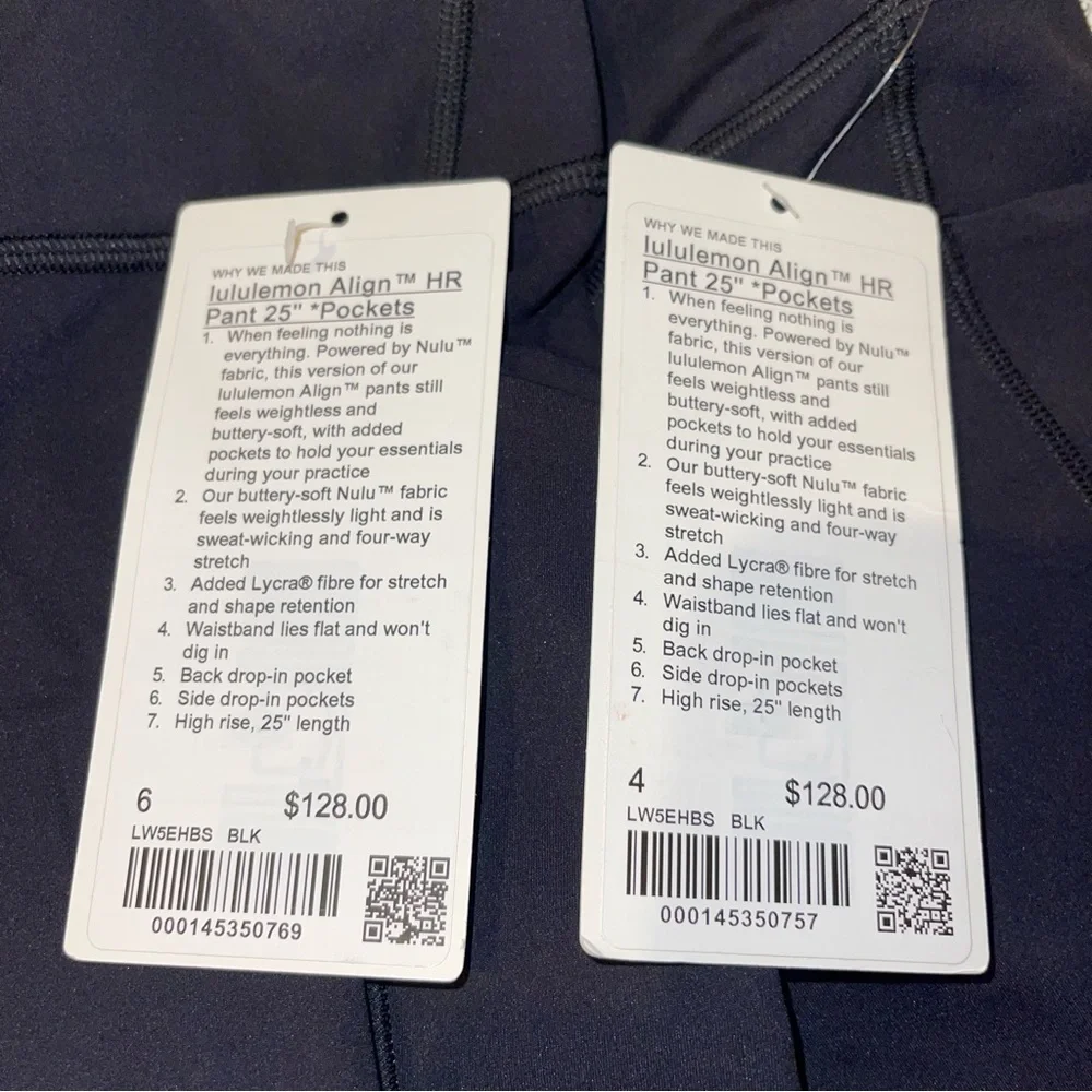 NWT Lululemon Align High Rise Pant with Pockets 25" - Picture 9 of 9